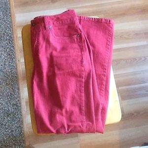 *BOGO* Coldwater Creek red jeans size 8